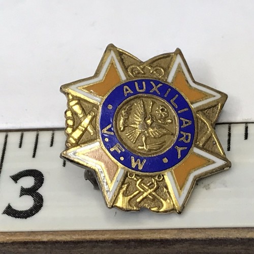 10k gold filled auxiliary vfw - 10k,